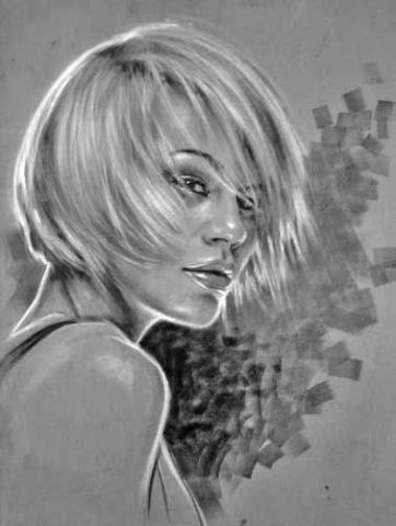 portrait noir et blanc